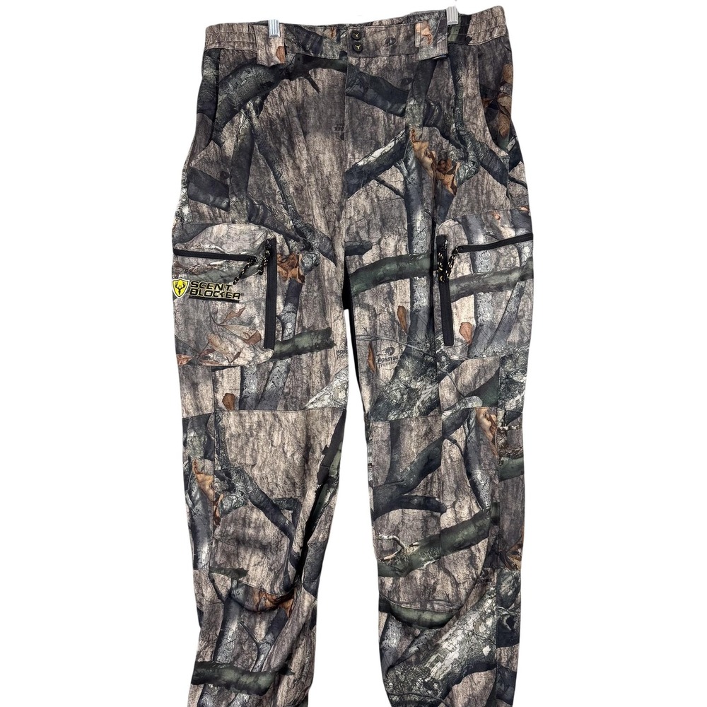 Scent Blocker Pants Mens XL Camo Dream Season XLT Cargo Hunting Mossy Oak 34x31